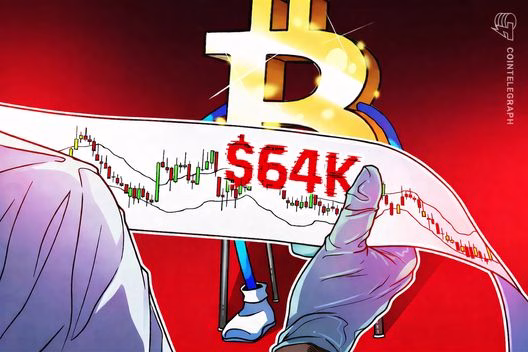 Bitcoin slips under $64K as record-high selling intensifies: Where is the bottom?