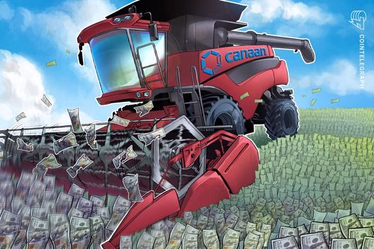 Crypto miner Canaan sinks 7% despite strongest quarter in 3 years