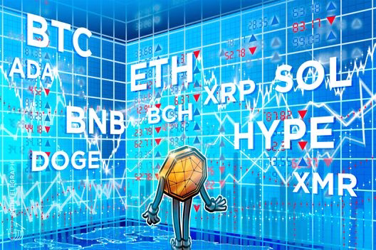Price predictions 4/22: BTC, ETH, XRP, BNB, SOL, DOGE, HYPE, ADA, BCH, XMR