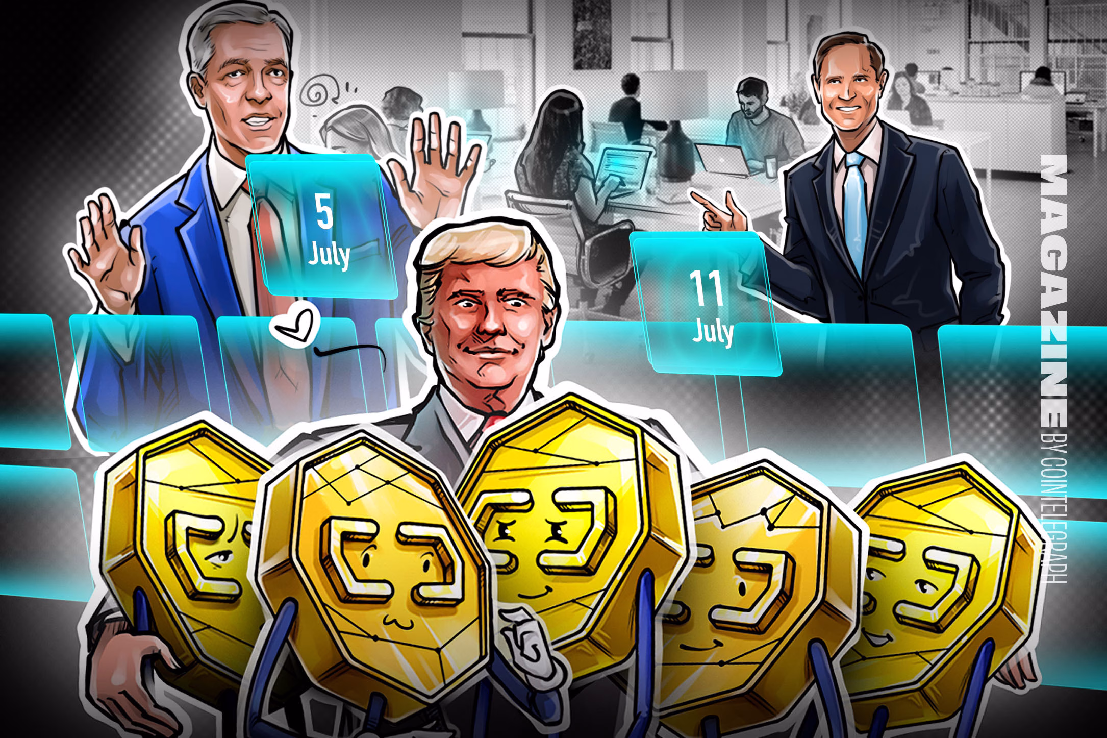 Robinhood L2 sparks ETH optimism, Saylor