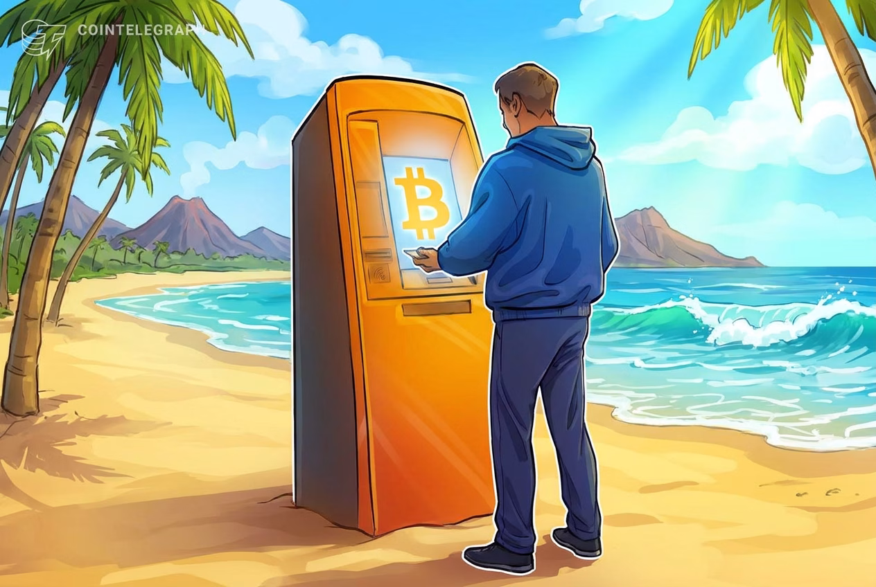 Hawaii crypto ATM ban to take effect on Oct. 1